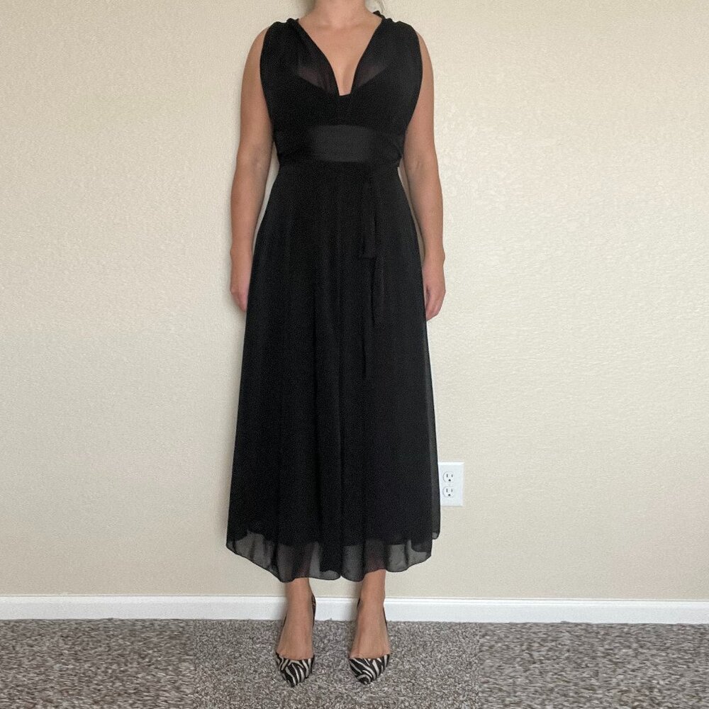 Zara Dress With Ties Size S